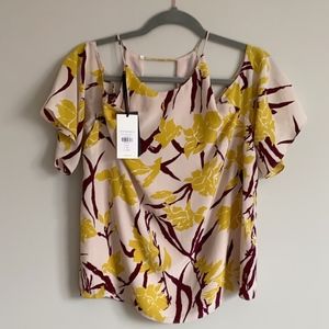 NWT Whistles Cold Shoulder Top